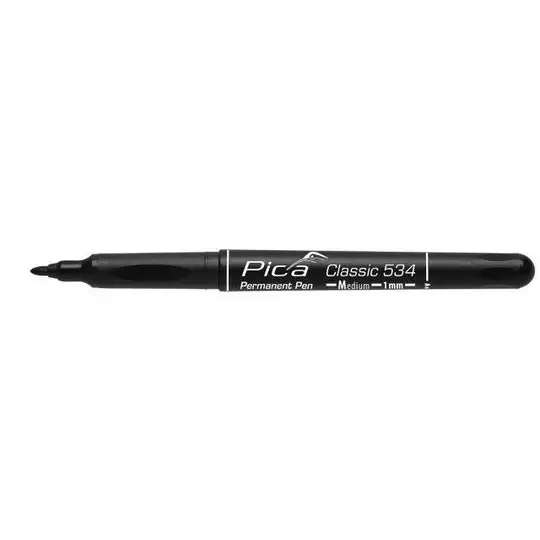 pen permanentny czarny, okrągły 1,0mm, [534/46] 