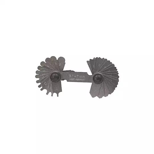 promieniomierz 17+17 płytek, 1-7mm [2584-1008]