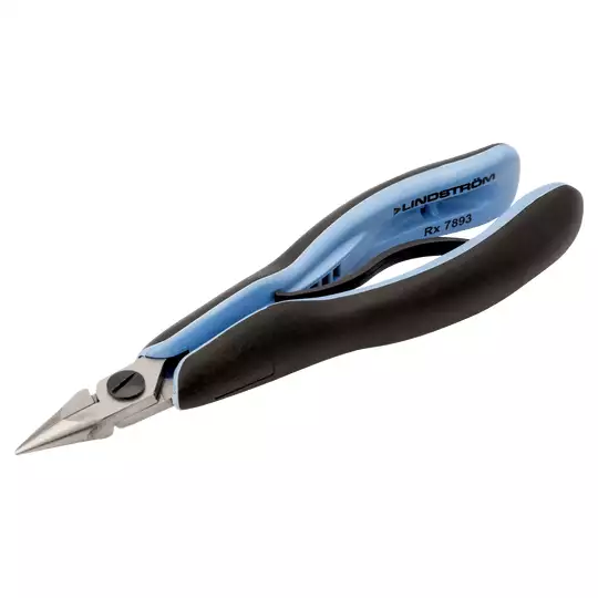 szczypce półokrągłe krótkie z gładkimi szczękami serii RX Ergo, rozmiar L 146,5mm, BAHCO [RX 7893]