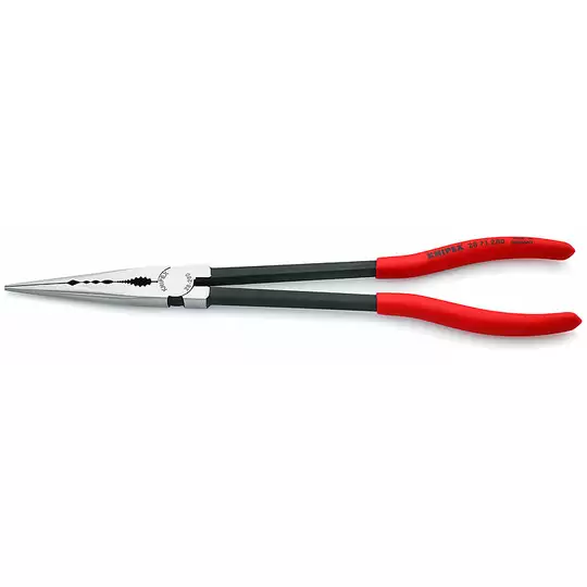 szczypce półokrągłe montażowe, 280mm, rękojeść z tworzywa, Knipex [28 71 280]