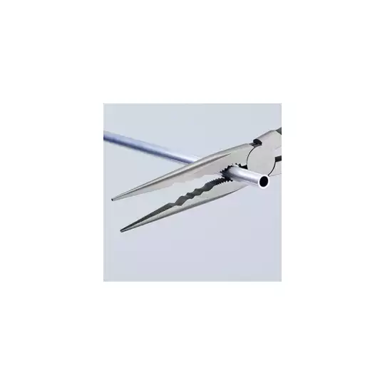 szczypce półokrągłe montażowe wygięte, 280mm, rękojeść z tworzywa, Knipex [28 81 280]