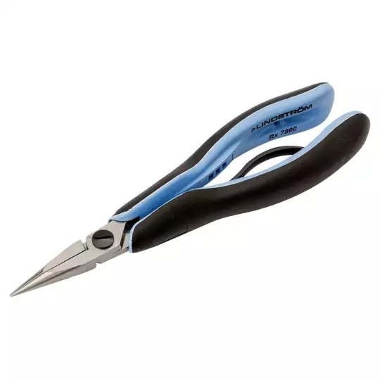 szczypce półokrągłe precyzyjne z gładkimi szczękami serii RX Ergo, rozmiar L 158,5mm, BAHCO [RX 7890]