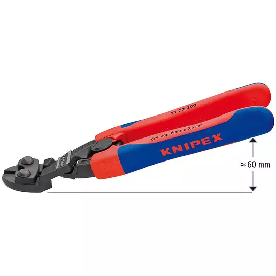 szczypce przegubowe do drutu odgięte 200mm CoBolt [7122-200]