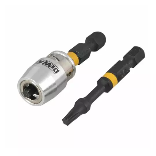 zestaw końcówka udarowa TX25 + ogranicznik  [DT70538T]