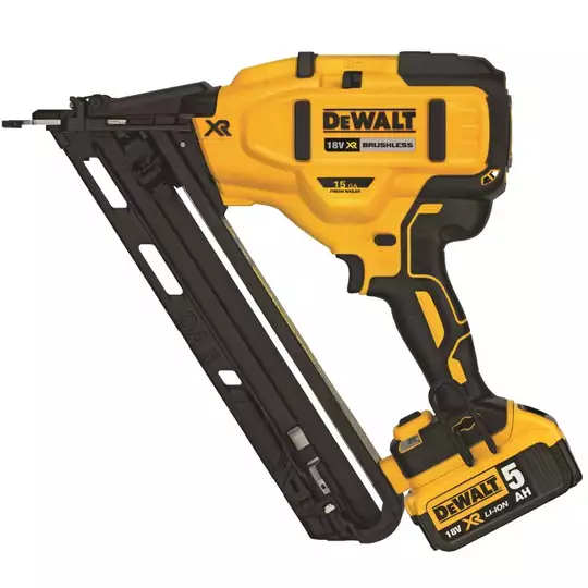 akumulatorowa gwoździarka do wykończeń 18V Li-Ion 2x5,0Ah DeWalt [DCN650P2]