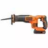 akumulatorowa pilarka szablowa 18V Li-lon 1,5Ah BLACK+DECKER [BDCR18-QW]