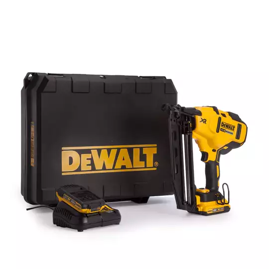 akumulatorowa sztyfciarka/gwoździarka do wykończeń 18V Li-Ion 2x5,0Ah DeWalt [DCN660P2]