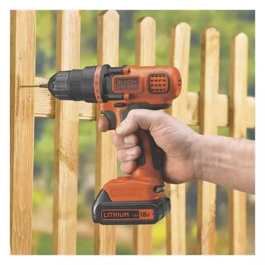 akumulatorowa wiertarko-wkrętarka 18V Li-Ion Black+Decker [BDCDD18N-XJ]
