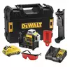 akumulatorowy, samopoziomujący laser 3-wiązkowy 360° z wiązką czerwoną do 15m, 10,8V Li-Ion 2,0Ah DeWALT [DCE089D1R]