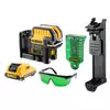 akumulatorowy, zielony laser krzyżowy 30m, 10,8V Li-Ion 2,0Ah, DeWALT [DCE0825D1G] 