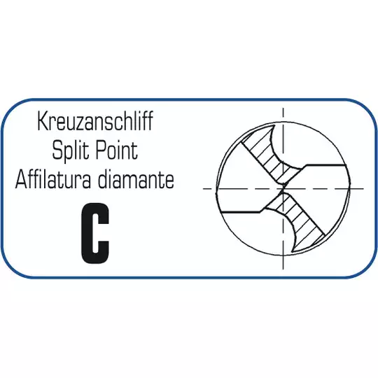 komplet wierteł HSS-Co 19szt. [KM-19-HSS-Co]