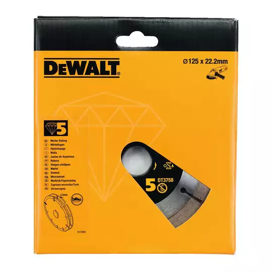 tarcza do cięcia betonu 125 x 22,23 DeWalt [DT3758]