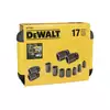 zestaw 17szt. nasadek udarowych 6-kątnych 1/2", DeWALT [DT7506]