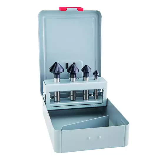 zestaw 4szt pogłębiaczy stożkowych HSS-Co 90' [2290000041] (1)