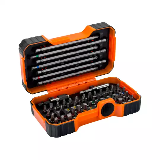 zestaw końcówek 1/4" z adapterami, 54szt., BAHCO [59/S54BC]