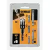 zestaw końcówek + adapter magentyczny  1/4"  6 szt. [DT71514]