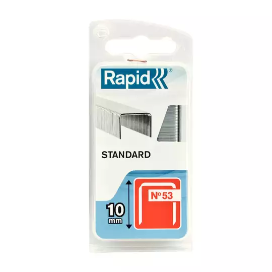 Zszywki Standard 53/10 mm, 1060 szt. Rapid [40109562]