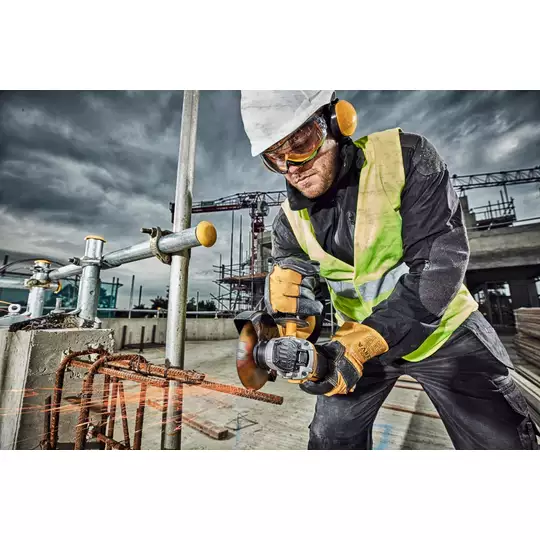 akumulatorowa bezszczotkowa szlifierka kątowa 125mm, Li-Ion 18V, DeWALT [DCG406N]