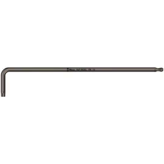 klucz trzpieniowy TORX 15, długi z kulką, 967 PKXL Wera [05024464001]