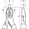 obcinak boczny ERGO z progresywną krawędzią tnącą 160mm, Bahco [2101G-160] (1)