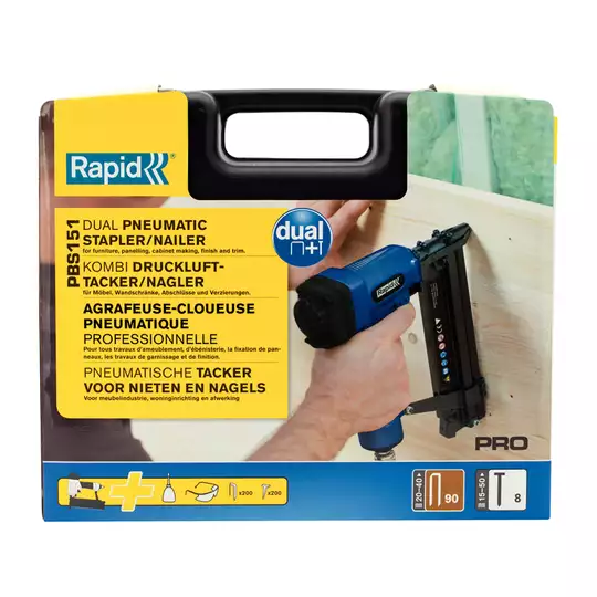 profesjonalny zszywacz/sztyfciarka pneumatyczna PBS151 Rapid [5000103]