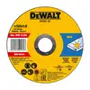 tarcza do cięcia stali nierdzewnej 125x22,23x1,0mm DeWalt [DT3507-QZ] 10szt.