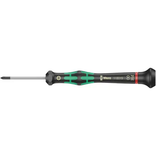 wkrętak precyzyjny krzyżowy Philips PH 00, Kraftform Micro Wera [05118019001]