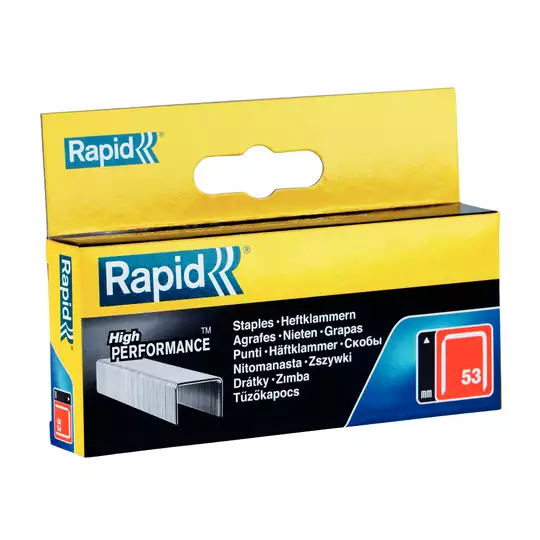 zszywki High Performance nr 53, długość 10 mm, 2500 szt. Rapid [11858825]