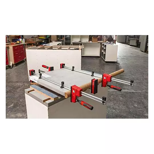 Ścisk stolarski pełnopowierzchniowy 300x95mm, 255-390mm Bessey [KRE30-2k]