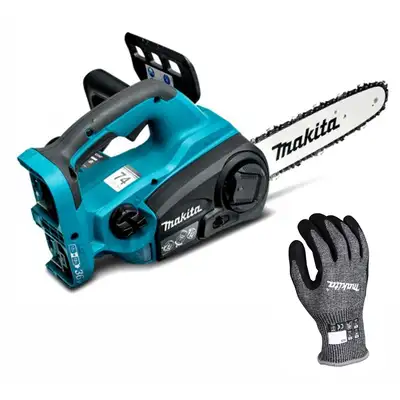 akumulatorowa piła łańcuchowa 30cm, 2x18V Li-Ion LXT Makita [DUC302Z] + Gratis rękawice