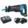 akumulatorowa piła szablasta 18V Li-Ion 2x5,0Ah Makita [DJR187RTE]