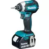 akumulatorowa wkrętarka/zakrętarka udarowa 1/4'', 18V Li-Ion 2x3,0Ah Makita [DTD153RFJ]