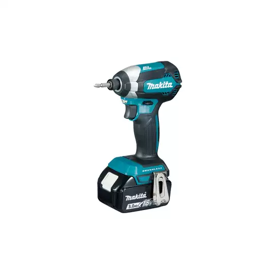 akumulatorowa wkrętarka/zakrętarka udarowa 1/4'', 18V Li-Ion 2x3,0Ah Makita [DTD153RFJ]