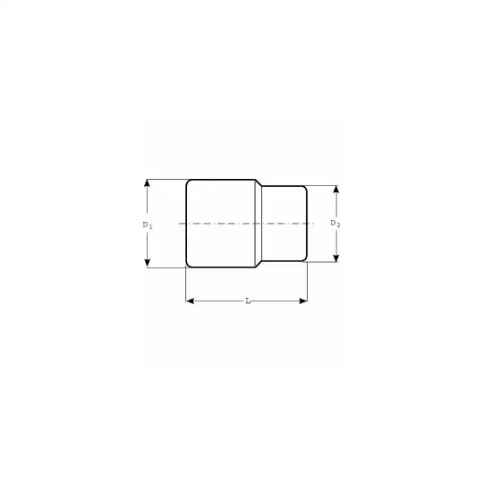 nasadka ręczna sześciokątna 1/2" do śrub M10, Bahco [7800SM-10]