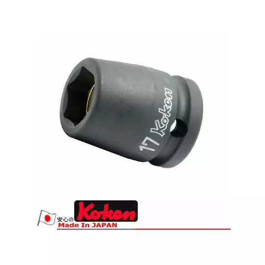 nasadka udarowa sześciokątna 1/2" M17, Koken [14400M-17] (1)