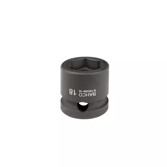 nasadka udarowa ultrakrótka sześciokątna 1/2" M10 Bahco [K7800M-10]