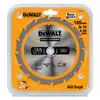piła tarczowa do cięcia drewna 165/20mm, grubość cięcia 1,65mm, 16 zębów, CONSTRUCTION DeWALT [DT1948]