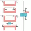 ścisk ślusarski śrubowy regulowany wzmocniony 1000x120mm, 340-1250mm BESSEY [SLV100M]