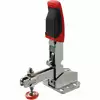 szybkomocujący docisk kolanowy pionowy z otwartym ramieniem, podstawą poziomą i regulacją 35mm Bessey [STC-VH20]
