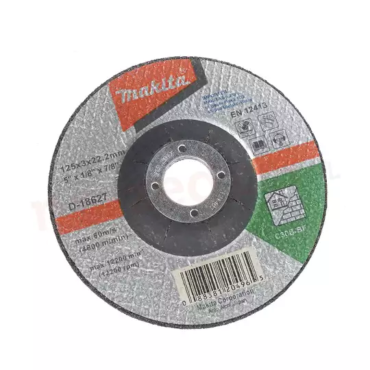tarcza do cięcia betonu, 125/22,23/3,0mm, Makita [D-18627]