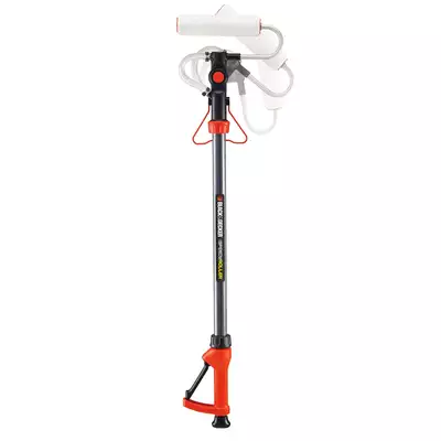 wałek malarski z tyczną teleskopową Black+Decker [HVLP400] (1)