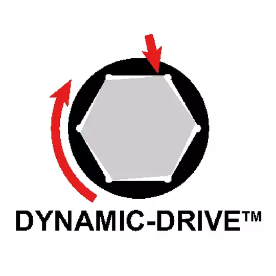 wydłużona nasadka udarowa 1/2" M13 [K7806M-13]