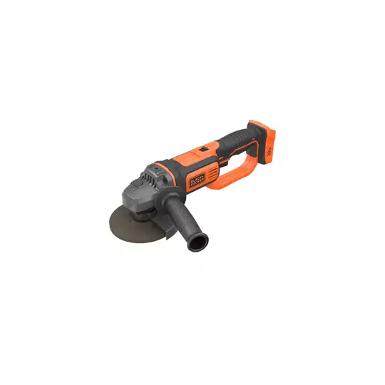 akumulatorowa szlifierka kątowa 125mm, 18V Li-Ion 1x4,0Ah, Black+Decker [BCG720M1]