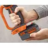 akumulatorowa szlifierka kątowa 125mm, 18V Li-Ion 1x4,0Ah, Black+Decker [BCG720M1]