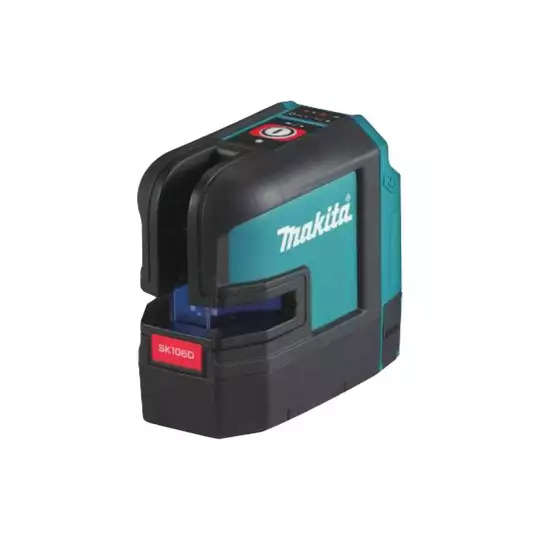 akumulatorowy laser krzyżowo-punktowy zasięg 25m, Li-ion 10,8V, Makita [SK106DZ]