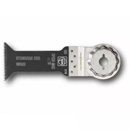brzeszczot do narzędzi wielofunkcyjnych, do cięcia twardego drewna, tworzyw sztucznych, 78x42mm, Brzeszczot E-Cut Standard, Fein [6 35 02 202 21 0]