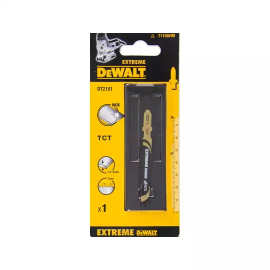 brzeszczoty do wyrzynarek 76mm do cięcia nierdzewki 1szt. DeWalt [DT2101]