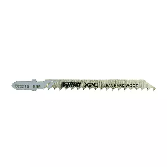 brzeszczoty z odwrotnymi zębami do wyrzynarek 100mm do cięcia drewna, laminatów 3 szt. DeWalt [DT2218]