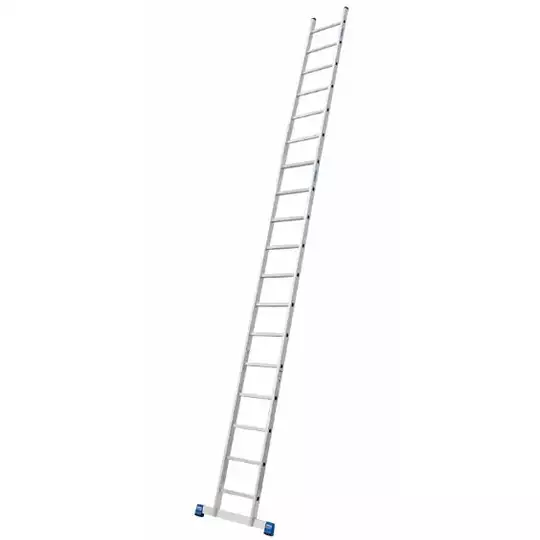 drabina przystawna ze stabilizatorem, 18 szczebli, STABILO PROFESSIONAL KRAUSE [133151]