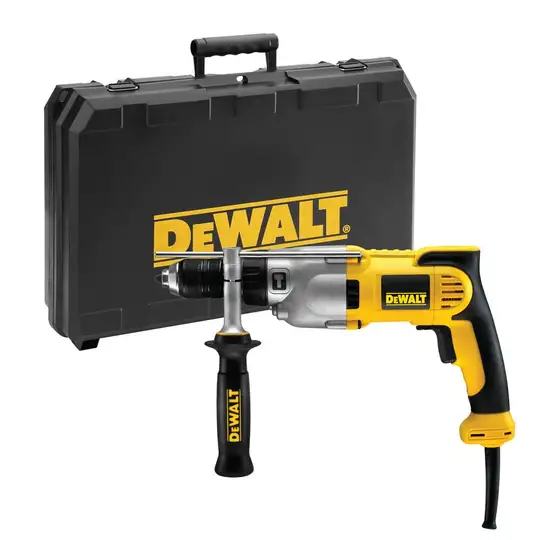elektryczna dwubiegowa wiertarka udarowa 1100W DeWalt [DWD524KS-QS]